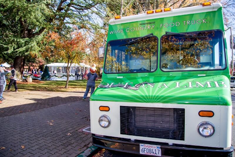 Front of Out On a Limb Food truck